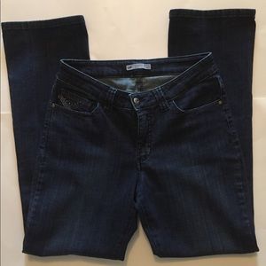 Lee Women’s Dark Wash Stretch Jeans Size 10 Medium
